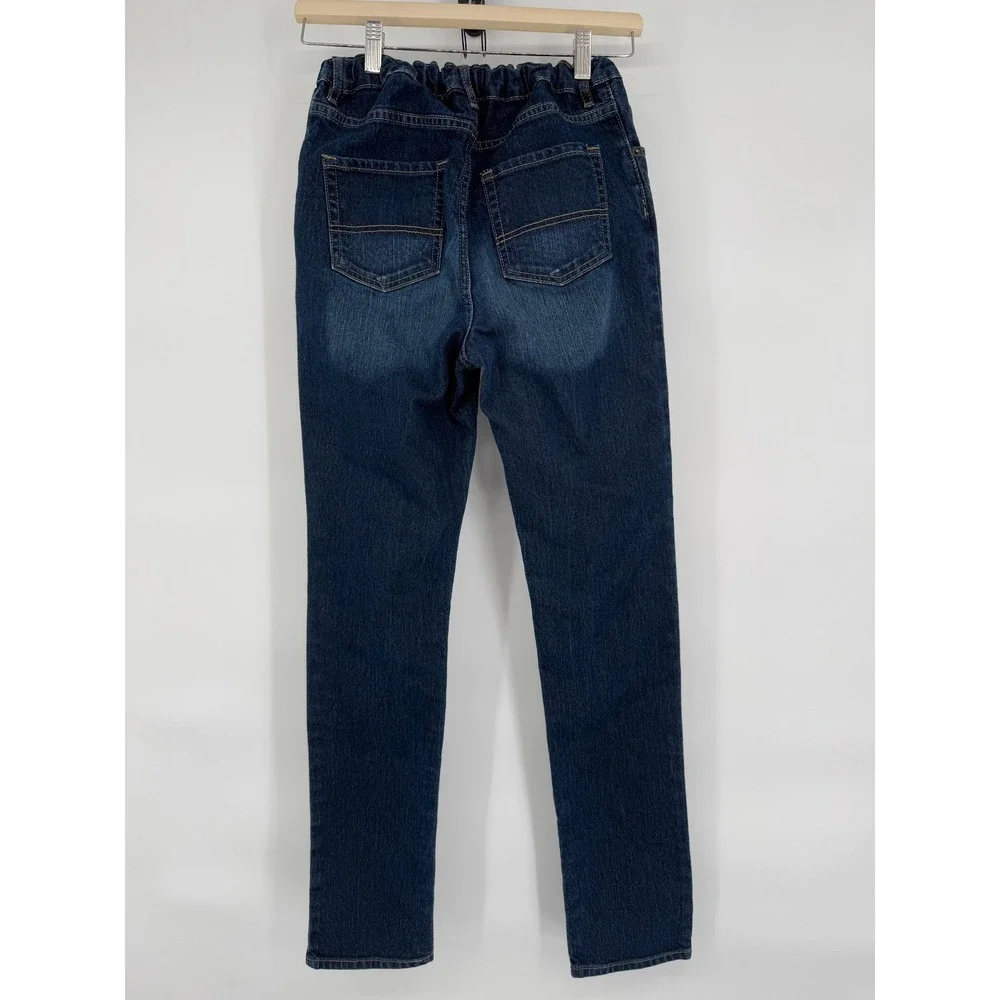 The Children's Place Super Skinny Jeans Girls Size 18‎ Blue Denim Cotton Blend